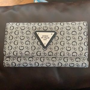 Guess wallet black and grey.